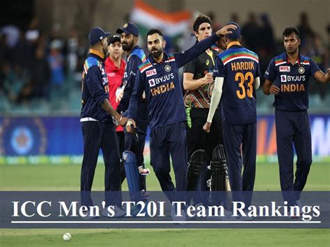 ICC Men's T20I Team Rankings .
